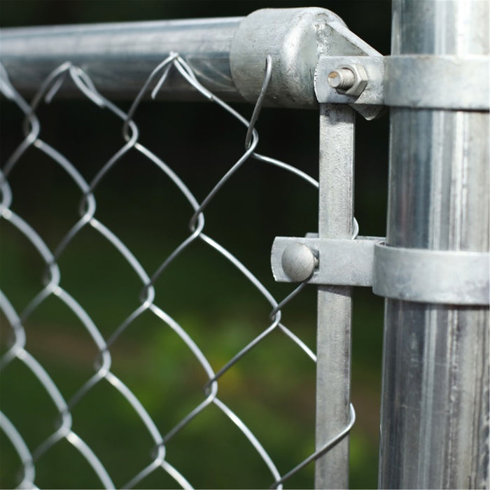 Aleko Products || Galvanized Steel Chain Link Fence - Complete Kit - 6 x 50 Feet - 11.5 AW Gauge