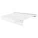 Awntech Corporation || Awntech Hampton Patio Retractable Awning with Cassette, Manual Off White