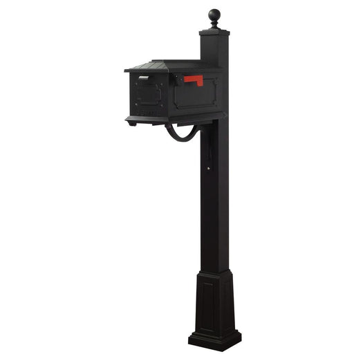 Special Lite Products || Kingston Curbside Mailbox and Springfield Mailbox Post with Base