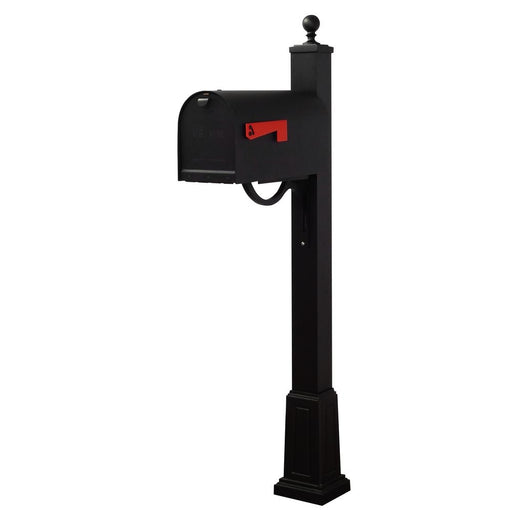 Special Lite Products || Titan Steel Curbside Mailbox and Springfield Mailbox Post with Base