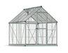 Canopia by Palram || Hybrid 6 ft. x 8 ft. Greenhouse Kit - Silver Structure & Hybrid Panels