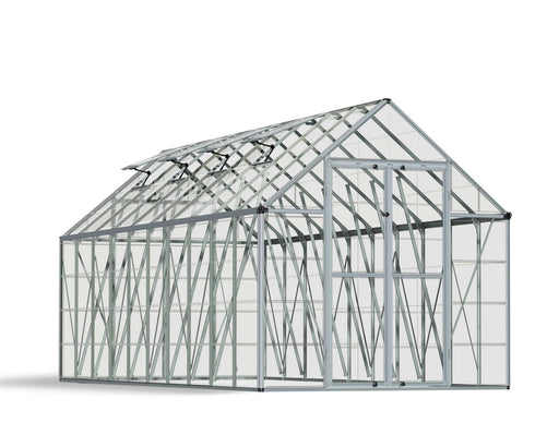 Canopia by Palram || Snap & Grow 8 ft. x 20 ft. Greenhouse Kit - Silver Structure & Clear Panels HG8020