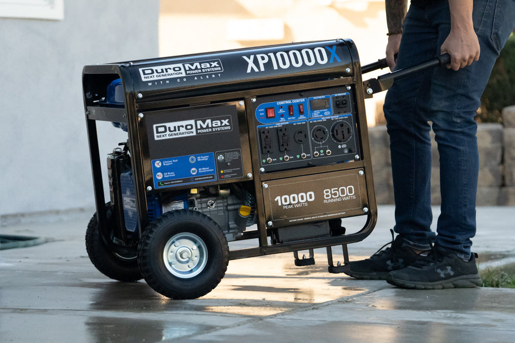 DuroMax || Duromax 10,000 Watt Gasoline Portable Generator with CO Alert XP10000X