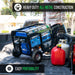 DuroMax || 13,000 Watt Dual Fuel Portable HX Generator with CO Alert