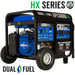 DuroMax || 13,000 Watt Dual Fuel Portable HX Generator with CO Alert
