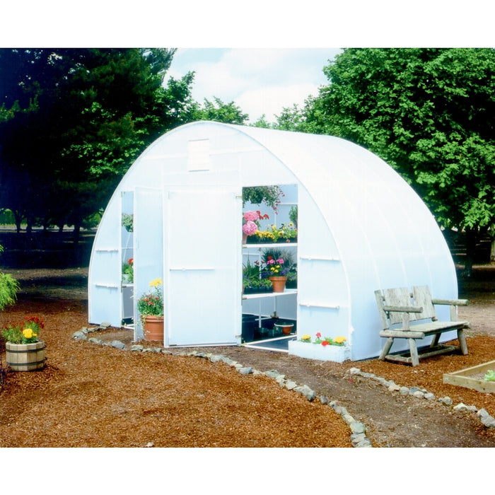 Solexx || 16' x 20' Solexx Conservatory Hobby Greenhouse Kit - Basic