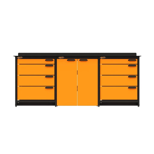 Swivel Storage Solutions || 30" x 2 Adj. Height Shelves & Mounting Brackets w/ 2 x 15" Doors (req. base unit on each end)
