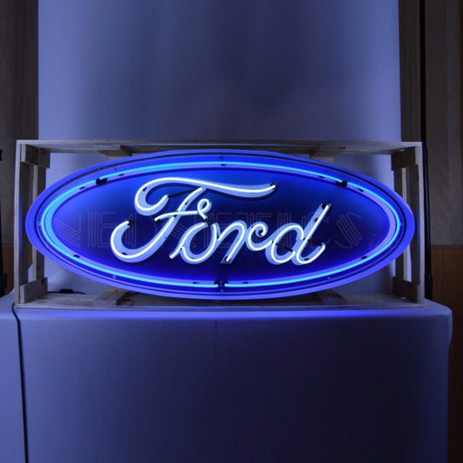 Neonetics || 5 Foot Ford Oval Neon Sign In Steel Can