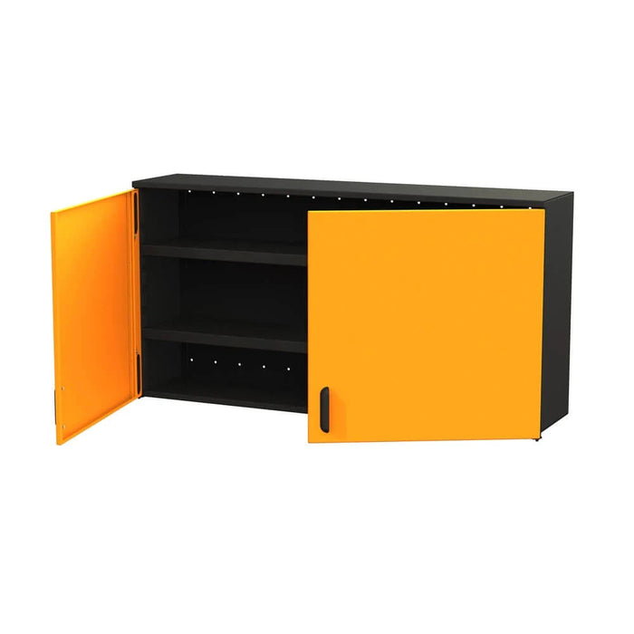 Swivel Storage Solutions || 60" Top Cabinet with 2 adjustable shelves (wall mount)