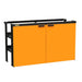 Swivel Storage Solutions || 60" x 2 Adj. Height Shelves & Mounting Brackets w/ 2 x 30" Doors (req. base unit on each end)
