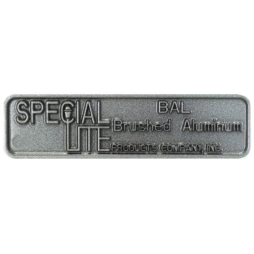 Special Lite Products || 7' Fluted Aluminum Direct Burial Post