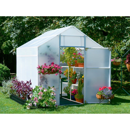 Solexx || 8' x 12' Solexx Garden Master Backyard Greenhouse - Deluxe