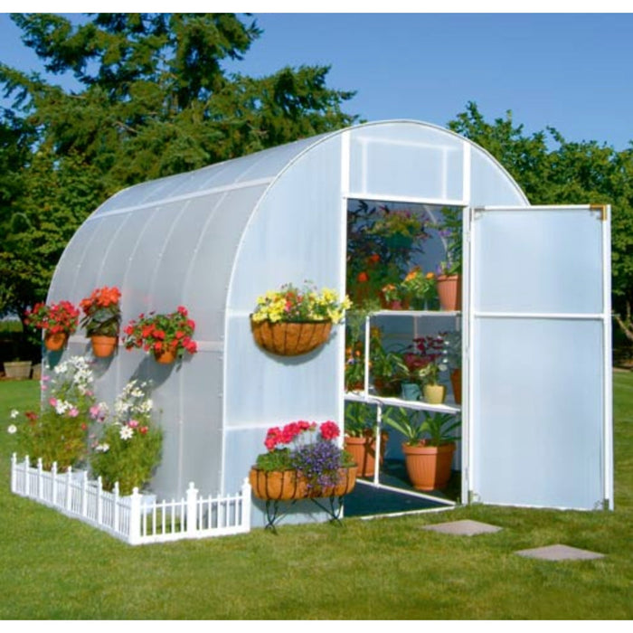 Solexx || 8' x 12' Solexx Gardener's Oasis Home Greenhouse - Deluxe