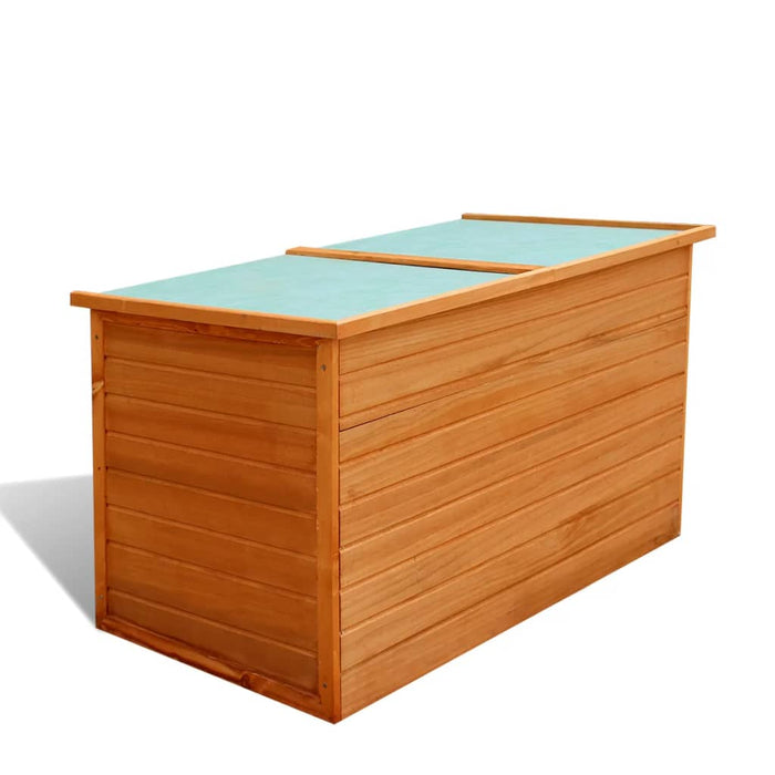 vidaXL || vidaXL Patio Storage Box 49.6"x28.3"x28.3" Wood