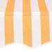 vidaXL || vidaXL Manual Retractable Awning 78.7" Orange and White Stripes