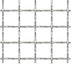 vidaXL || vidaXL Crimped Garden Wire Fence Stainless Steel 19.7"x19.7" 0.8"x0.8"x0.1"