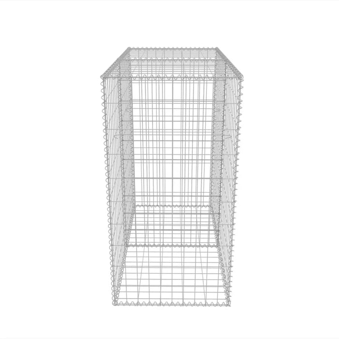 vidaXL || vidaXL Gabion Basket Galvanized Steel 39.4"x19.7"x39.4"