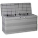 vidaXL || vidaXL Patio Storage Box Gray 46.1"x17.7"x22"