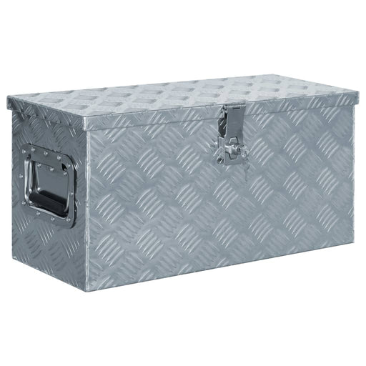 vidaXL || vidaXL Aluminum Box 24.2"x10.4"x11.8" Silver