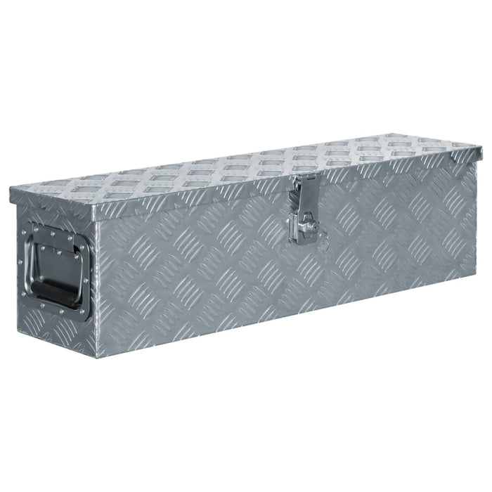 vidaXL || vidaXL Aluminum Box 31.7"x8.7"x8.7" Silver