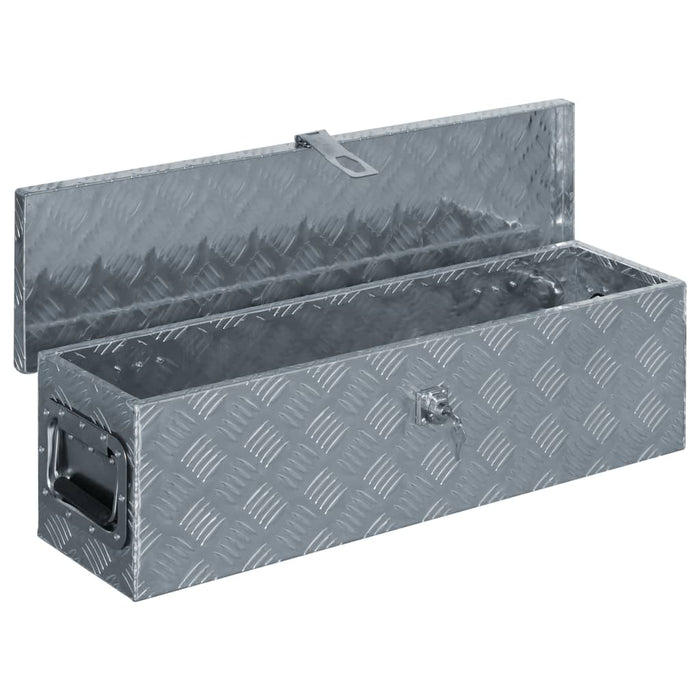 vidaXL || vidaXL Aluminum Box 31.7"x8.7"x8.7" Silver