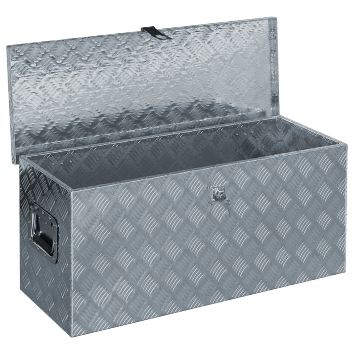 vidaXL || vidaXL Aluminum Box 35.6"x13.8"x15.7" Silver