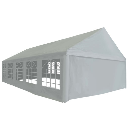 vidaXL || vidaXL Party Tent PE 16.4'x32.8' Gray