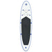 vidaXL || vidaXL Inflatable Stand Up Paddleboard Set Blue and White