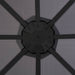 vidaXL || vidaXL Gazebo with Curtain Aluminum 9.8'x9.8' Black