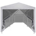 vidaXL || vidaXL Party Tent with 8 Mesh Sidewalls 29.5' x 9.8'