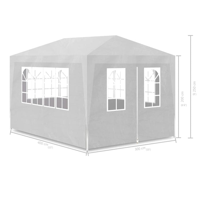 vidaXL || vidaXL Party Tent 10'x13' White