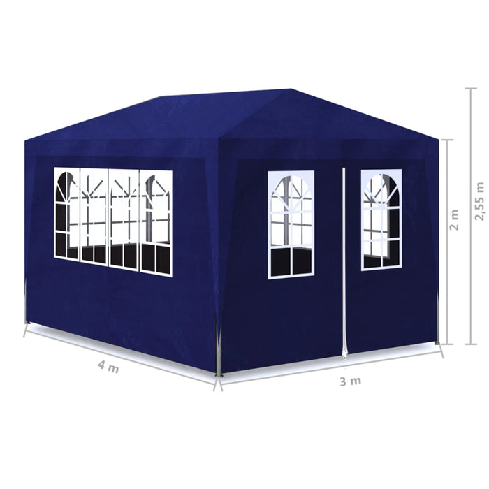 vidaXL || vidaXL Party Tent 10'x13' Blue