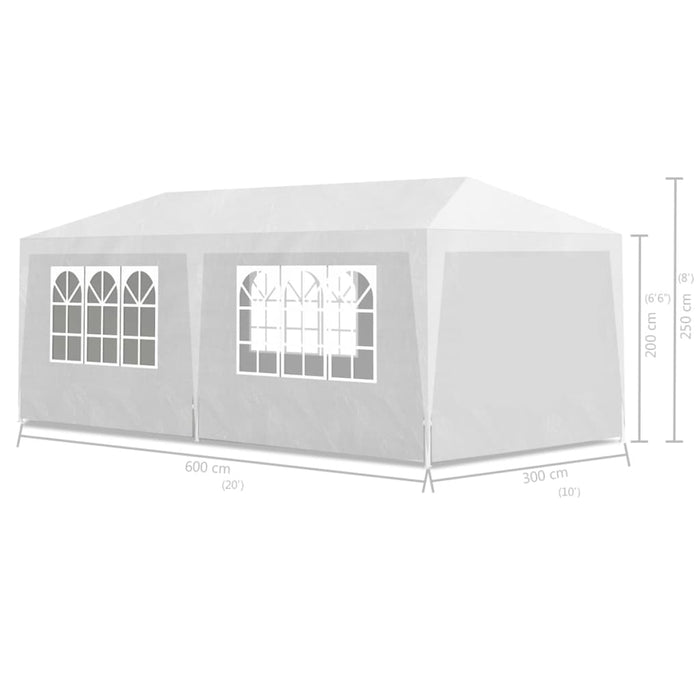 vidaXL || vidaXL Party Tent 10'x20' White