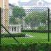 vidaXL || vidaXL Chain Link Fence with Posts Steel 59.1" x 590.6" Green