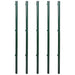 vidaXL || vidaXL Chain Link Fence with Posts Spike Steel 4.1ftx49.2ft
