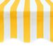 vidaXL || Awning Top Canvas Sunflower Yellow & White 19' 8"x9' 10" (Frame Not Included)