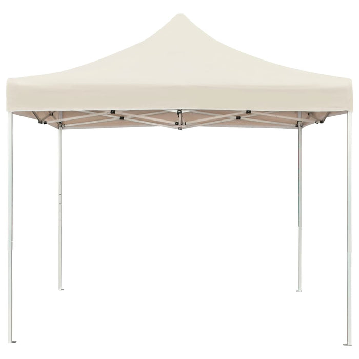 vidaXL || vidaXL Professional Folding Party Tent Aluminum 9.8'x9.8' Cream