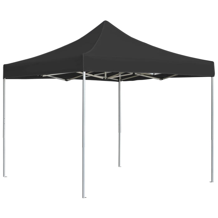 vidaXL || vidaXL Professional Folding Party Tent Aluminum 9.8'x9.8' Anthracite