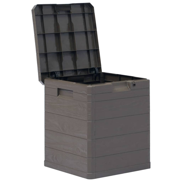 vidaXL || vidaXL Patio Storage Box 23.8 gal Brown