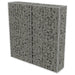 vidaXL || vidaXL Gabion Wall with Covers Galvanized Steel 39.4"x7.87"x39.4"