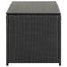 vidaXL || vidaXL Patio Storage Box Poly Rattan 39.3"x19.6"x19.6" Black