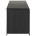 vidaXL || vidaXL Patio Storage Box Poly Rattan 78.7"x19.6"x23.6" Black