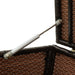 vidaXL || vidaXL Patio Storage Box Poly Rattan 78.7"x19.6"x23.6" Brown