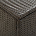 vidaXL || vidaXL Patio Storage Box Poly Rattan 78.7"x19.6"x23.6" Brown