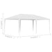 vidaXL || vidaXL Party Tent 13.1'x19.7' White