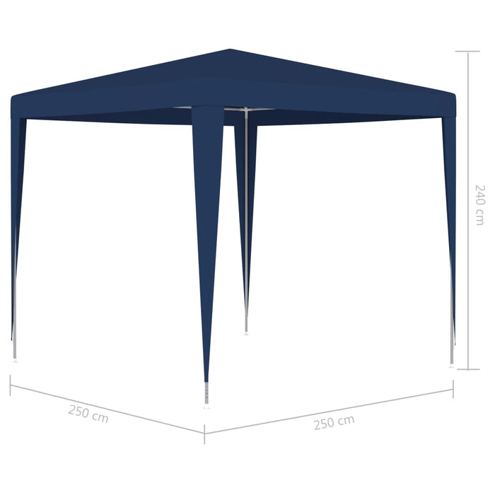 vidaXL || vidaXL Party Tent 8.2'x8.2' Blue