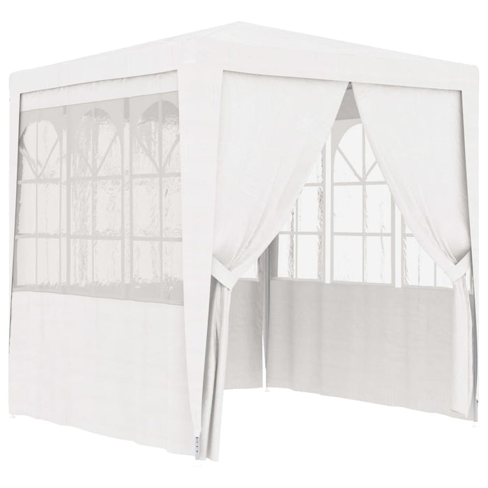 vidaXL || vidaXL Professional Party Tent with Side Walls 6.6'x6.6' White 0.3 oz/ft²