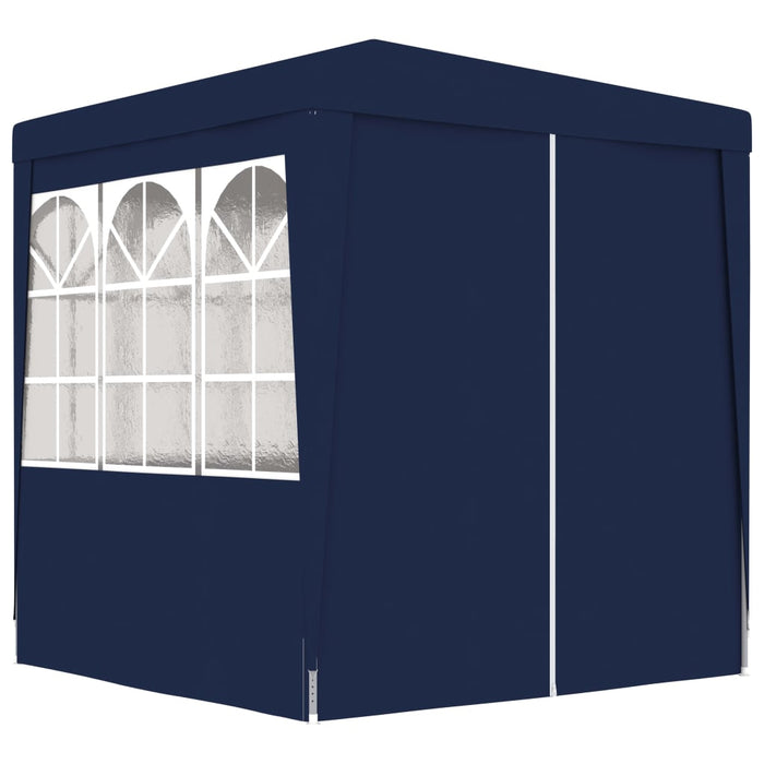vidaXL || vidaXL Professional Party Tent with Side Walls 8.2'x8.2' Blue 0.3 oz/ft²