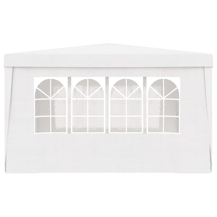 vidaXL || vidaXL Professional Party Tent with Side Walls 13.1'x13.1' White 0.3 oz/ft²