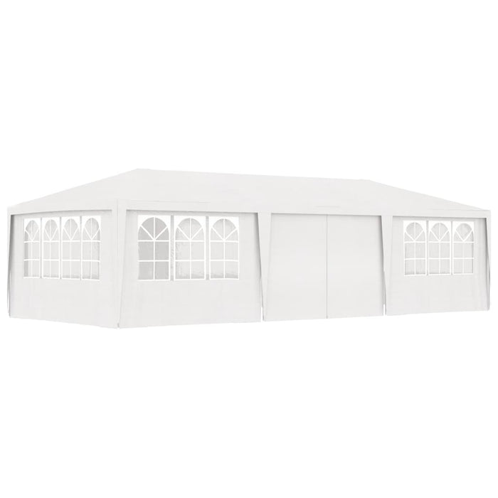vidaXL || vidaXL Professional Party Tent with Side Walls 13.1'x29.5' White 0.3 oz/ft²